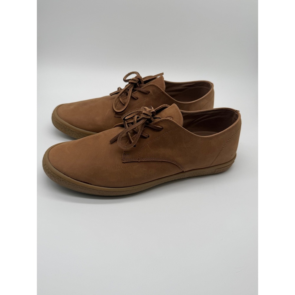 SeaVees Sun-tans Buck Mens Size 12 Timber Brown Nubuck Leather Lace Up Shoes